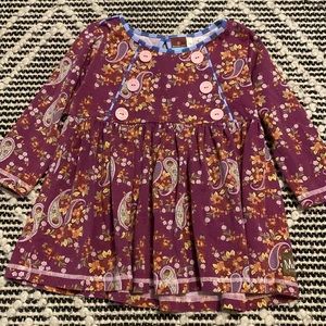 Matilda Jane girl’s long sleeve tunic, size 4 toddler